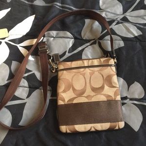 Coach cross body bag